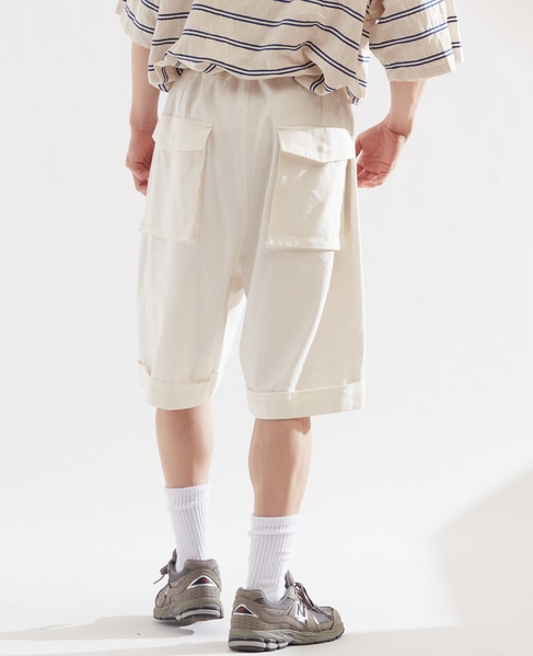 [WEB限定] UNPERFECT LINEN SHORT PANTS 詳細画像 ホワイト 3