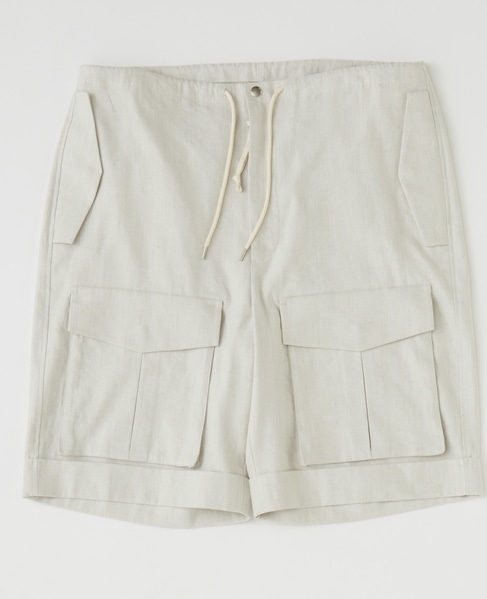 [WEB限定] UNPERFECT LINEN SHORT PANTS 詳細画像 キナリ 2