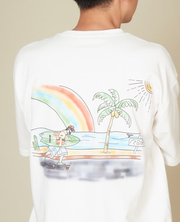 SURFプリントTシャツ