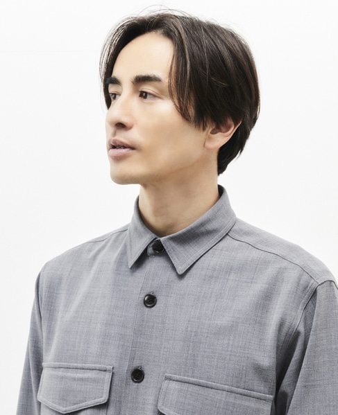 2wayTWギャバジンCPOブルゾン 詳細画像 グレー 6