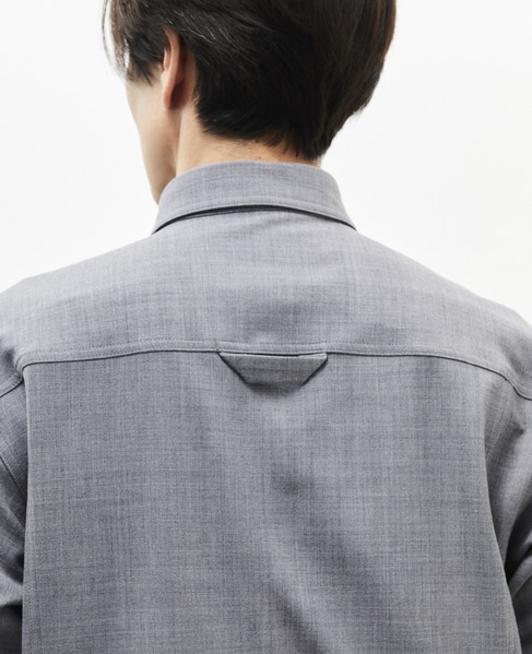 2wayTWギャバジンCPOブルゾン 詳細画像 グレー 7