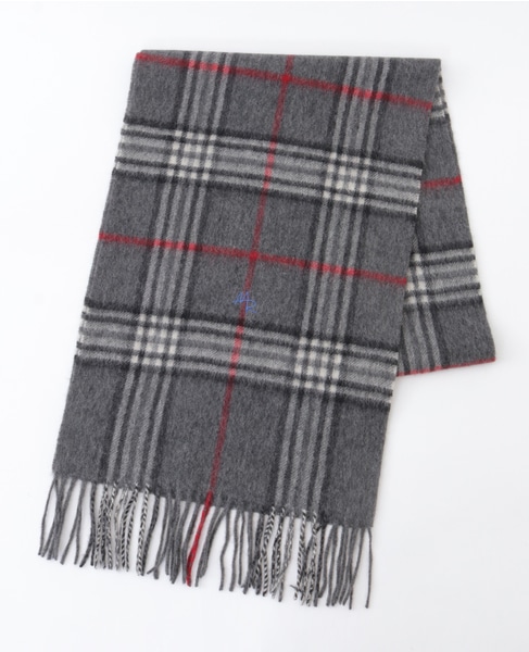 カシミヤブレンドチェックマフラー 商品詳細 メルローズ公式通販 Melrose Store メルローズストア