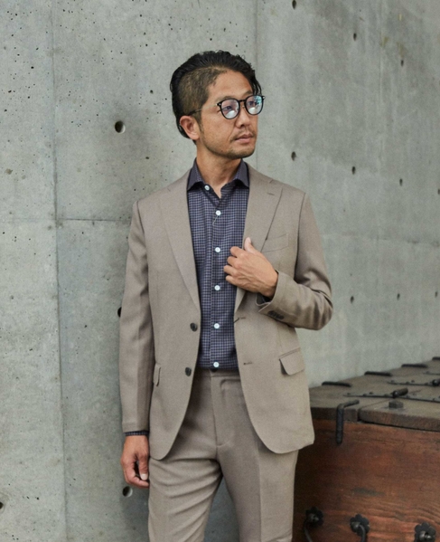 ドライツムギートイージーケアセットアップジャケット 詳細画像 ベージュ 15