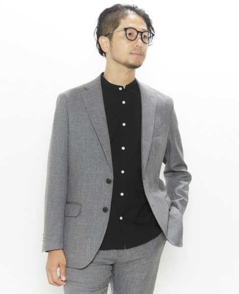 ドライツムギートイージーケアセットアップジャケット 詳細画像 グレー 1