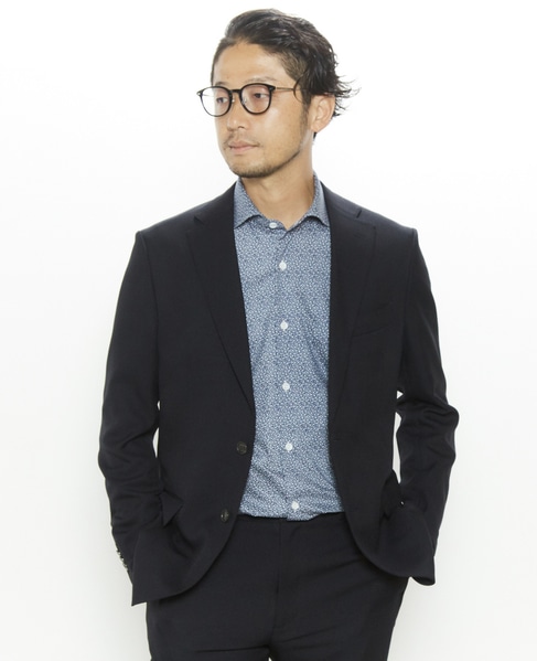 ドライツムギートイージーケアセットアップジャケット 詳細画像 ネイビー 1