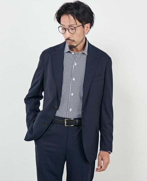 SOLOTEXウールセットアップジャケット 詳細画像 ネイビー 1