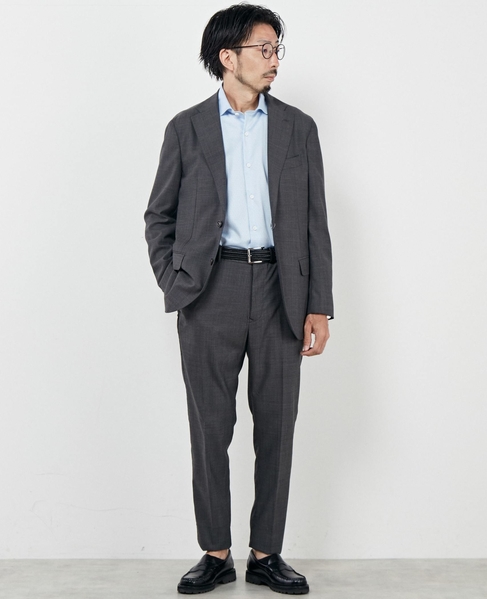 SOLOTEXウールセットアップジャケット 詳細画像 ネイビー 7