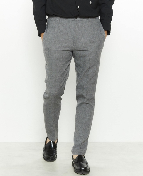 ドライツムギートイージーケアセットアップパンツ 詳細画像 グレー 1