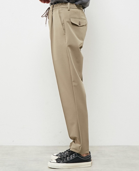 ハイテンションダブルクロスイージーパンツ 詳細画像 グレイッシュベージュ 3