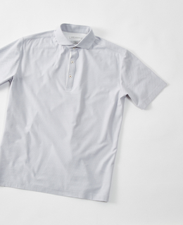 【WEB限定】ALBINIカノコホリゾンタルカラーポロシャツ