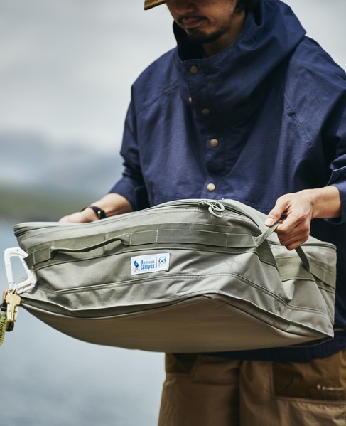 MEN’S MERLOSE × Oregonian Camperソフトシェルクラブ 詳細画像 カーキ 1