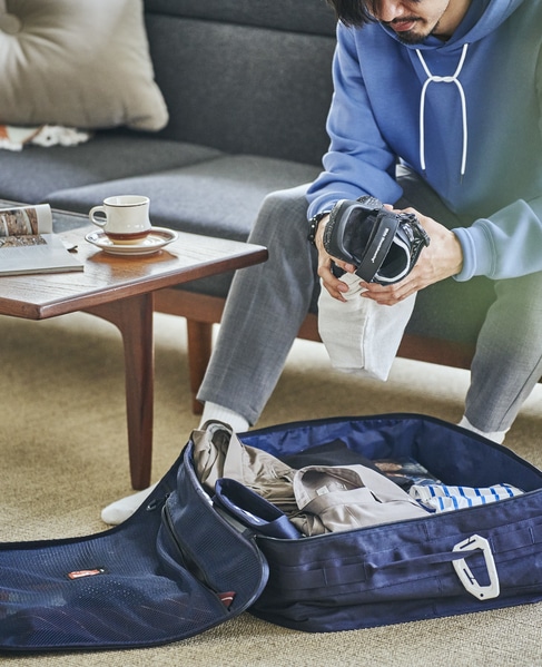 MEN’S MERLOSE × Oregonian Camperソフトシェルクラブ 詳細画像 ネイビー 7