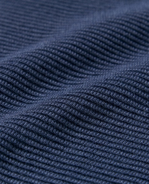 イージーケアリップルクルーネックニット 詳細画像 ネイビー 14