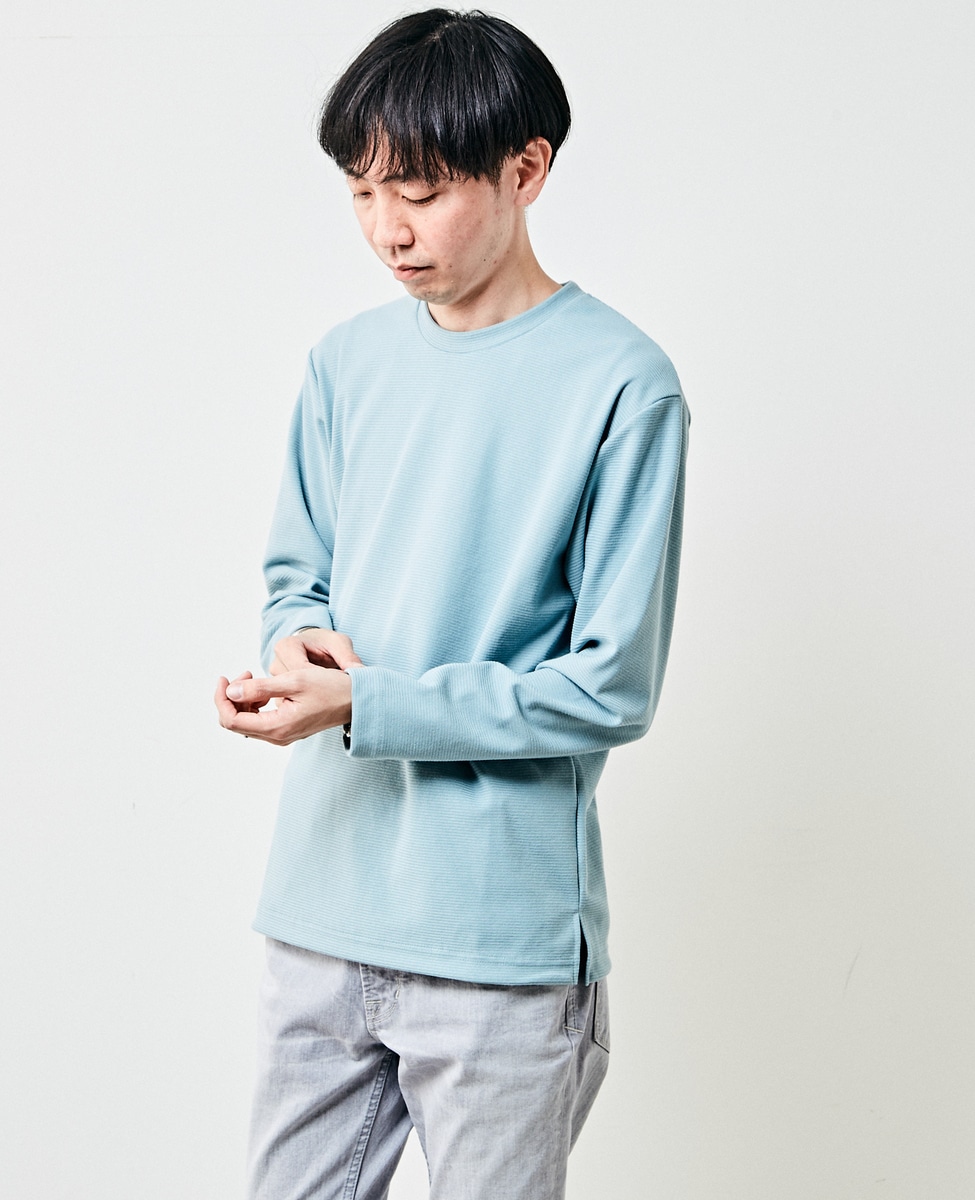 ラッセルストレッチロングスリーブTシャツ