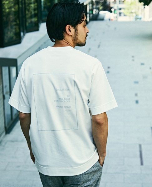【メルローズ50周年限定】HIROSHI NAGAI × MEN'S MELROSE ROAD TO THE FUTURE Tシャツ 詳細画像 ホワイト 30