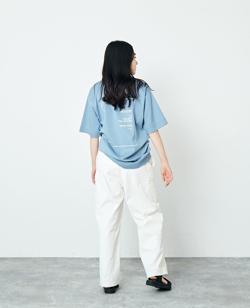 【メルローズ50周年限定】HIROSHI NAGAI × MEN'S MELROSE ROAD TO THE FUTURE Tシャツ 詳細画像 ブルーグレー 17