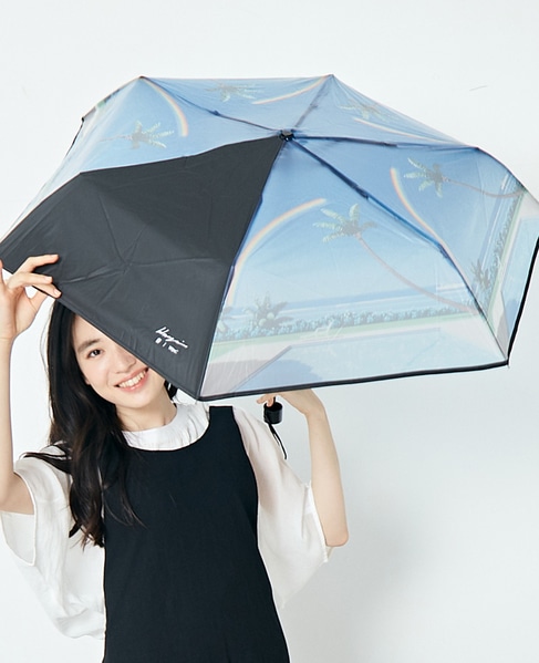 【別注】HIROSHI NAGAI ×Wpc. × MEN'S MELROSE　折り畳み傘 カラーバリエーション画像 ブルー 1