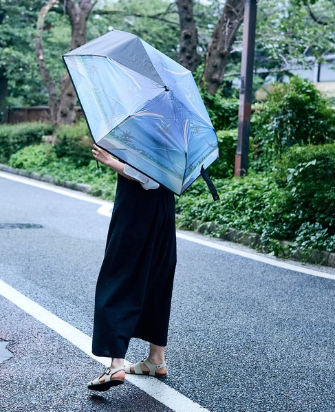 【別注】HIROSHI NAGAI ×Wpc. × MEN'S MELROSE　折り畳み傘 詳細画像 ブルー 15
