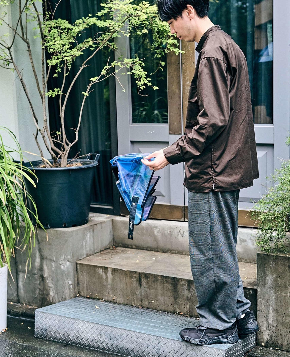 【別注】HIROSHI NAGAI ×Wpc. × MEN'S MELROSE　折り畳み傘 詳細画像 ブルー 19
