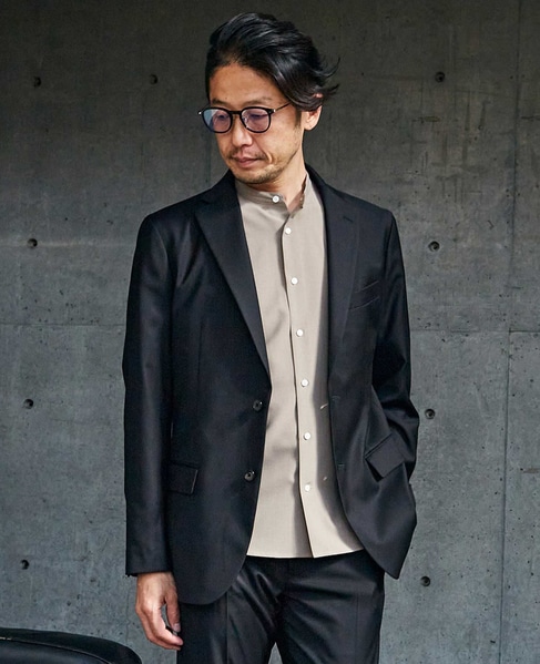 WEB限定】TRクリアストレッチセットアップジャケット｜MEN'S MELROSE