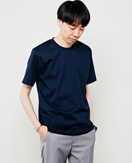 【WEB限定】ハイゲージスムースクルーネックTシャツ