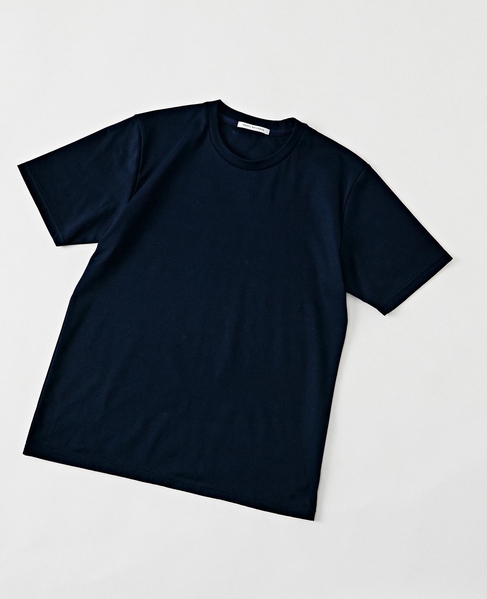 【WEB限定】ハイゲージスムースクルーネックTシャツ 詳細画像 サックス 13