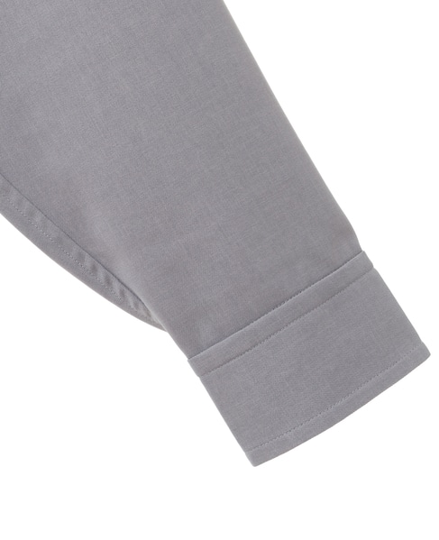 【MASTER FRAME】イージーケアCPOシャツジャケット 詳細画像 ブルーグレー 7