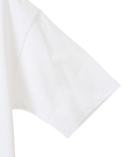 【MASTER FRAME】フラワー プリントクルーネックTシャツ 詳細画像 ホワイト 8