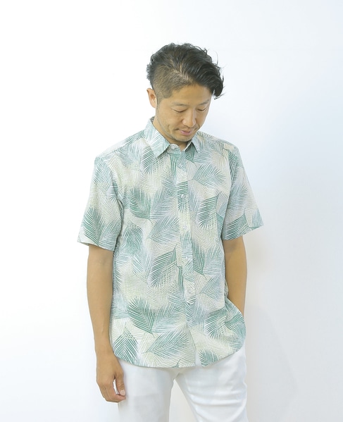 HIBIYAKADAN コラボ半袖レギュラーカラーシャツ 詳細画像 ホワイト 20