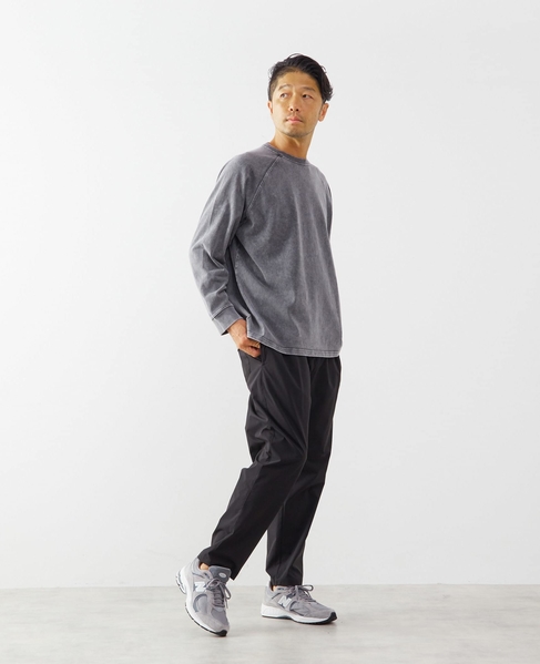 【ONEITA/オニータ】Super heavy weight Chemi wash L/S tee 詳細画像 グレー 17