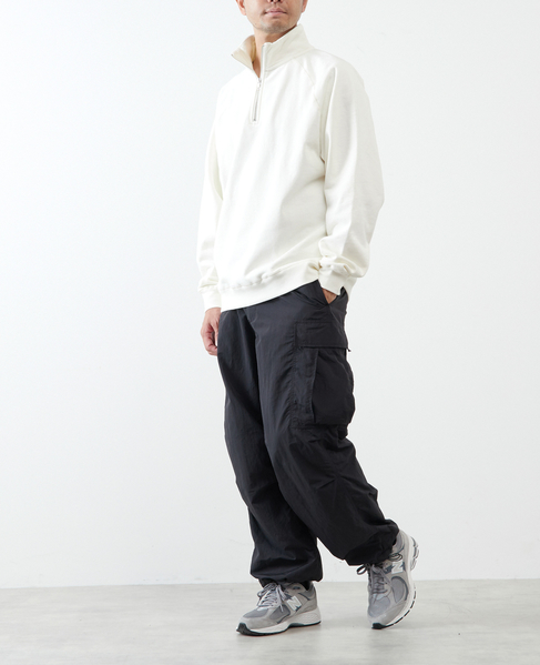 【ONEITA/オニータ】Halfzip sweatshirt 詳細画像 ホワイト 14