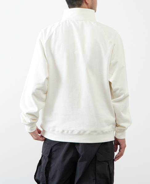 【ONEITA/オニータ】Halfzip sweatshirt 詳細画像 ホワイト 4