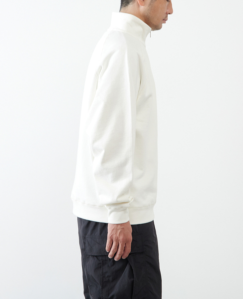 【ONEITA/オニータ】Halfzip sweatshirt 詳細画像 ホワイト 5