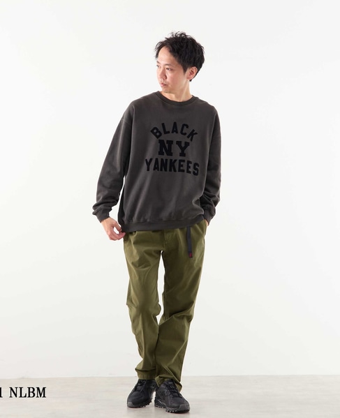 《別注》【SCREEN STARS/スクリーンスターズ】flocky print Faded blk C/N sweatshirt 詳細画像 ブラック 15