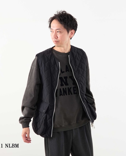 《別注》【SCREEN STARS/スクリーンスターズ】flocky print Faded blk C/N sweatshirt 詳細画像 ブラック 18