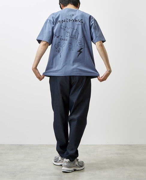 《別注》【MASTER FRAME/マスターフレーム】MARK GONZALES ARTWORK COLLECTION Tシャツ 詳細画像 ブルーA 19