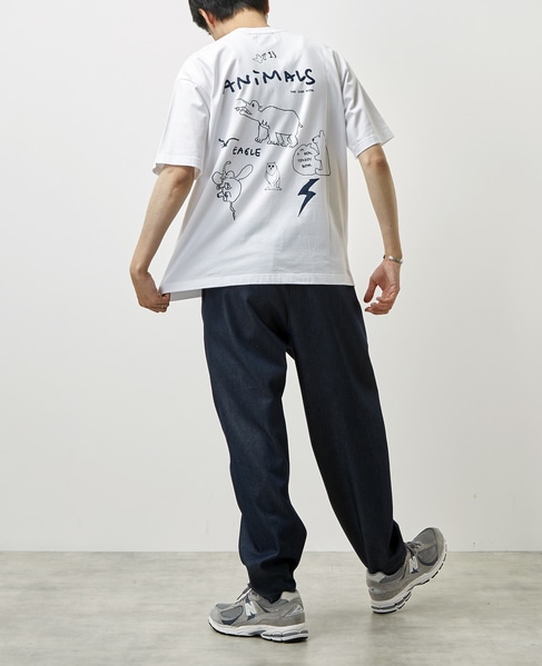 《別注》【MASTER FRAME/マスターフレーム】MARK GONZALES ARTWORK COLLECTION Tシャツ 詳細画像 ブルーA 3