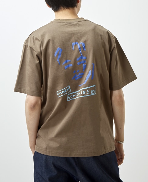 《別注》【MASTER FRAME/マスターフレーム】MARK GONZALES ARTWORK COLLECTION Tシャツ 詳細画像 ブラウンB 1