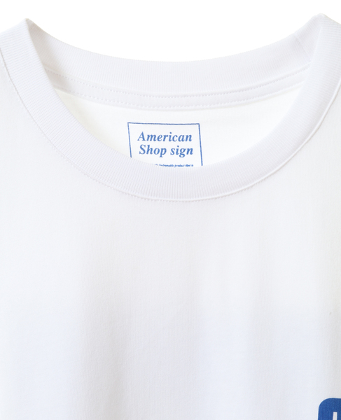 【MASTER FRAME/マスターフレーム】American Shop Sign Tシャツ 詳細画像 ホワイト 3