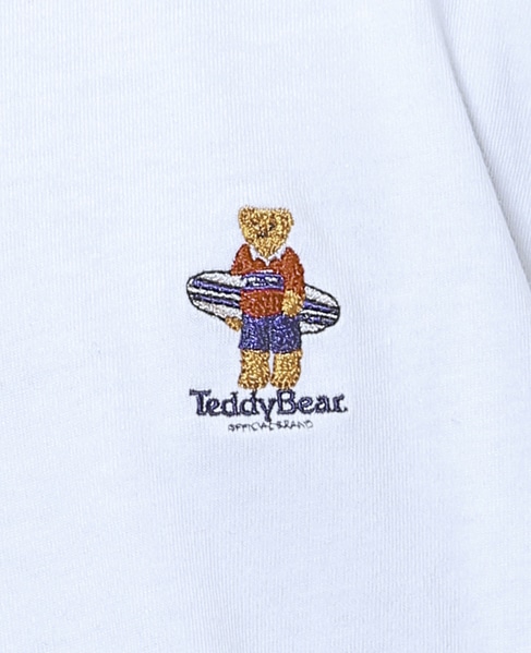 【MASTER FRAME/マスターフレーム】TeddyBear 刺繍Tシャツ 詳細画像 グリーン 11