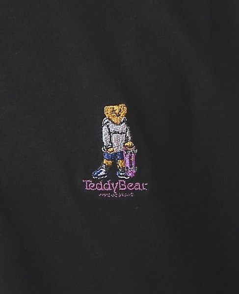 【MASTER FRAME/マスターフレーム】TeddyBear 刺繍Tシャツ 詳細画像 グリーン 20