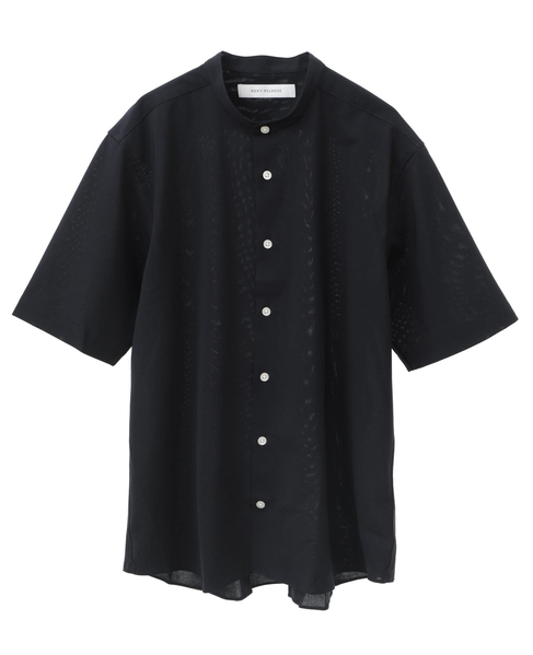 トラベストトロピカルバンドカラー半袖シャツ 詳細画像 ミント 12