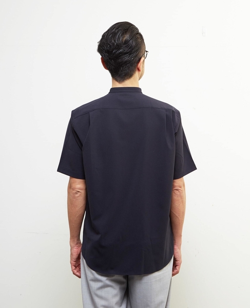 トラベストトロピカルバンドカラー半袖シャツ 詳細画像 ミント 4