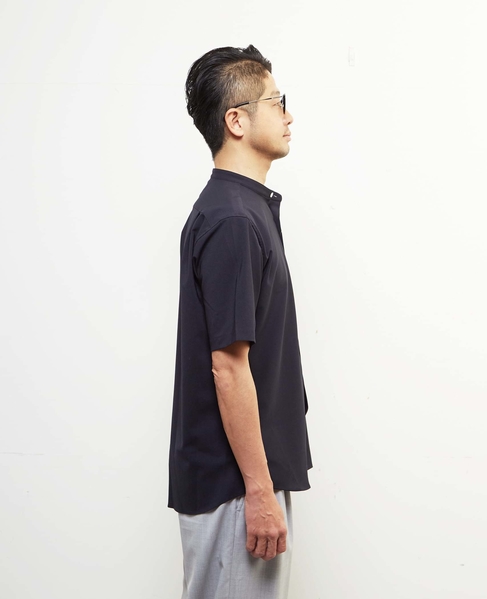 トラベストトロピカルバンドカラー半袖シャツ 詳細画像 ミント 5