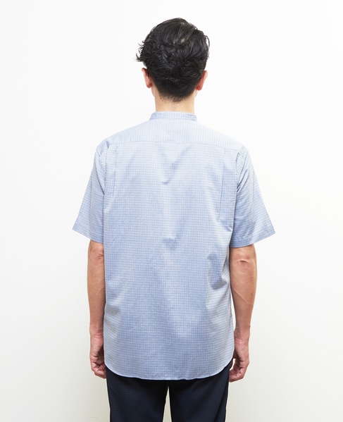 スモールジオパターン半袖ワイドカラーシャツ 詳細画像 ホワイト 3