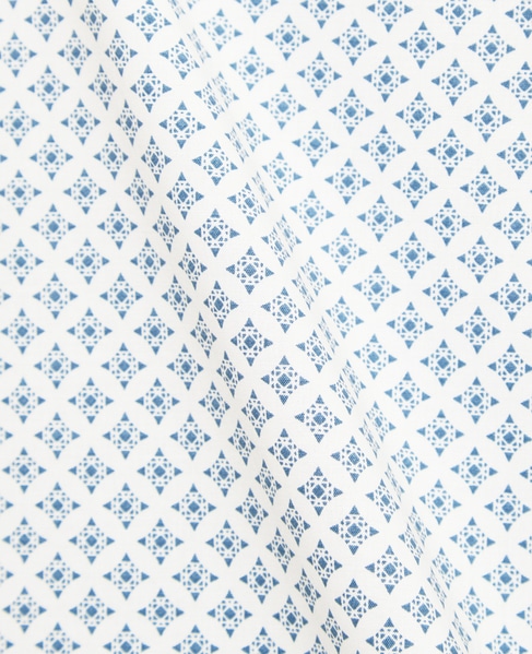 スモールジオパターン半袖ワイドカラーシャツ 詳細画像 ホワイト 9