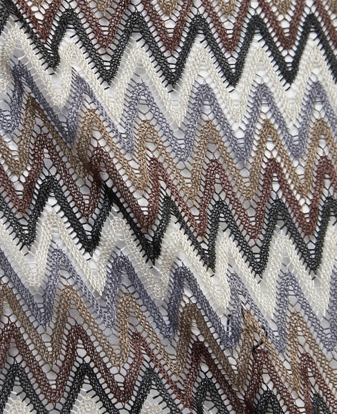 テクスチャージグザグメッシュオープンカラーシャツ 詳細画像 ベージュ 11