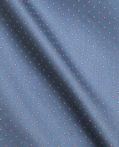 HITOYOSHIダブルネーム ｜ ジオメトリックパターンワイドカラーシャツ 詳細画像 ドット 4