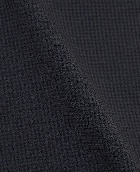 リランチェチドリ 半袖ワンピースカラーポロシャツ | ストレッチ / 吸水速乾 / 防シワ 詳細画像 ブラック 4