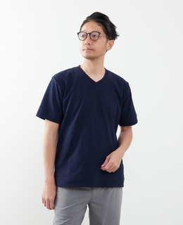 モザイクリンクスVネックハーフスリーブTシャツ